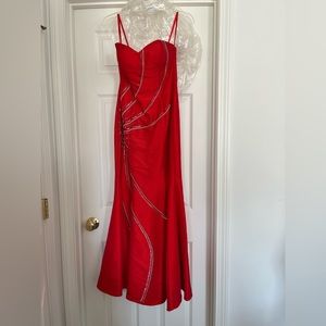 Red Prom Dress Size 6